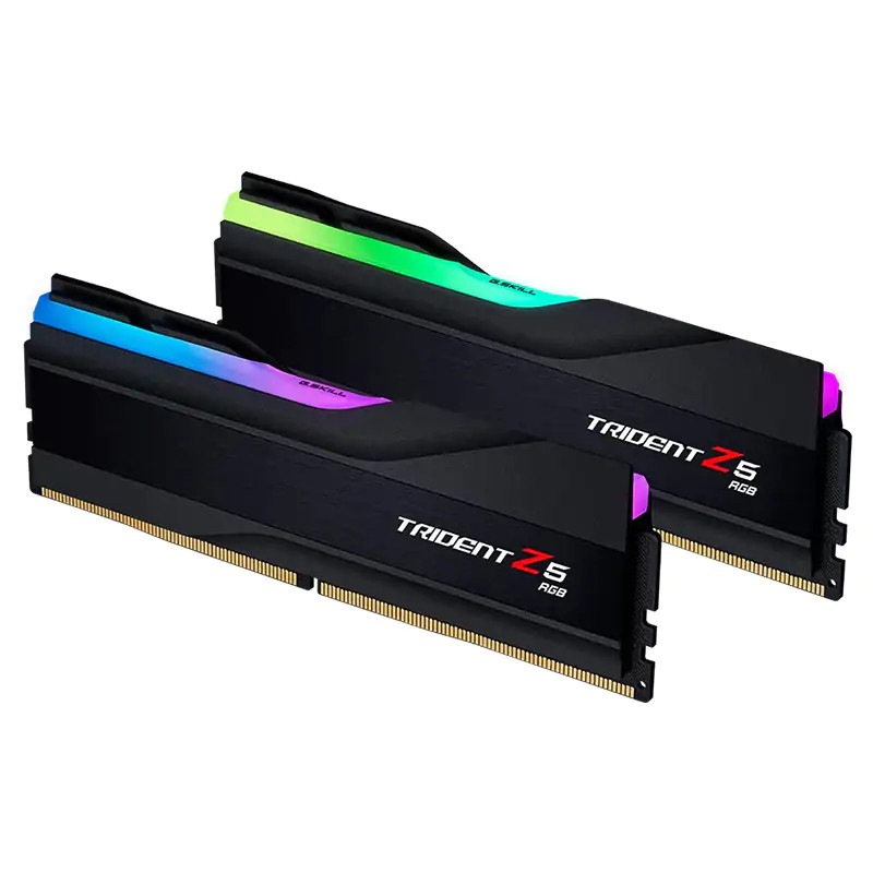 G.Skill DDR5 64GB PC 6000 CL32 G.Skill KIT (2x32GB) 64-TZ5RK RGB (F5-6000J3238G32GX2-TZ5RK) thumbnail