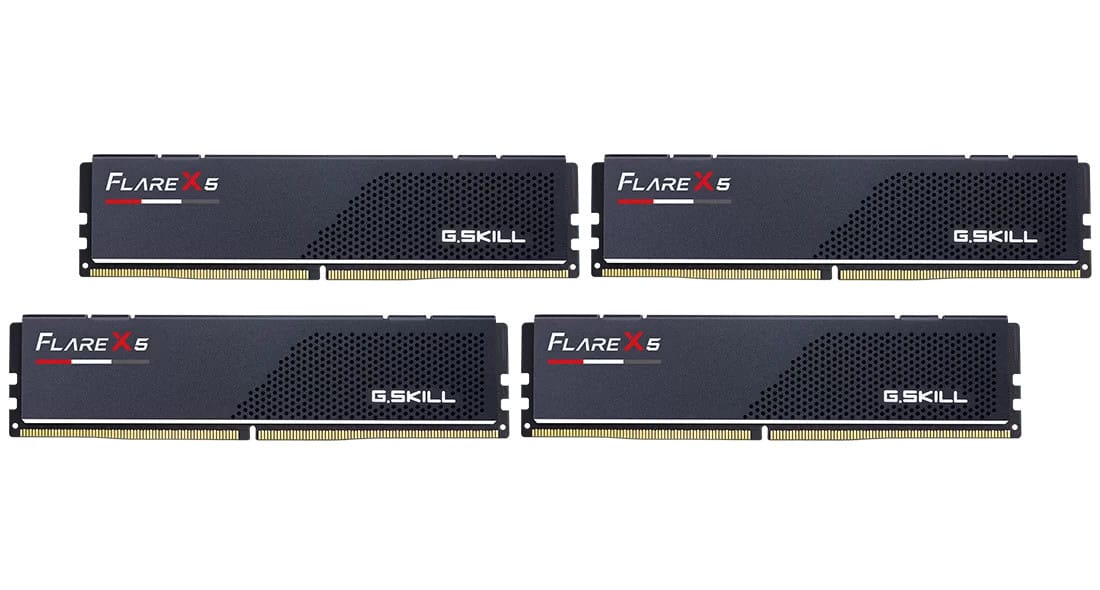 G.Skill DDR5 256GB PC 6000 CL32 G.Skill KIT (4x64GB) 64-GX4-FX5 (F5-6000J3244G64GX4-FX5) thumbnail