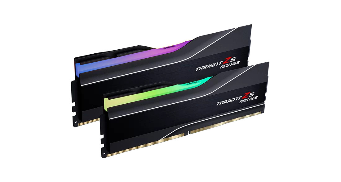 G.Skill DDR5 128GB PC 6000 CL34 G.Skill KIT (2x64GB) 64-GX2-TZ5NR (F5-6000J3444F64GX2-TZ5NR) thumbnail