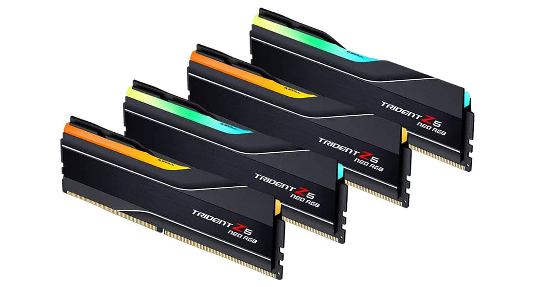 G.Skill DDR5 256GB PC 6000 CL34 G.Skill KIT (4x64GB) 64-GX4-TZ5NR (F5-6000J3444F64GX4-TZ5NR) thumbnail
