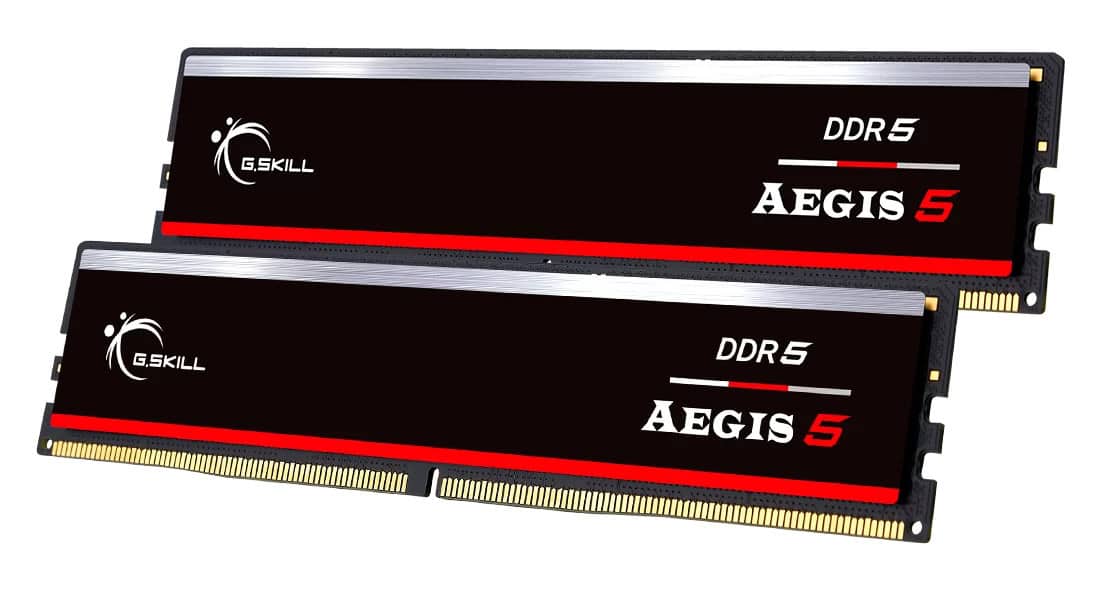 G.Skill 32GB PC 6000 CL36 G.Skill (2x16GB) 32-GX2-IS Aegis (F5-6000J3636F16GX2-IS) thumbnail
