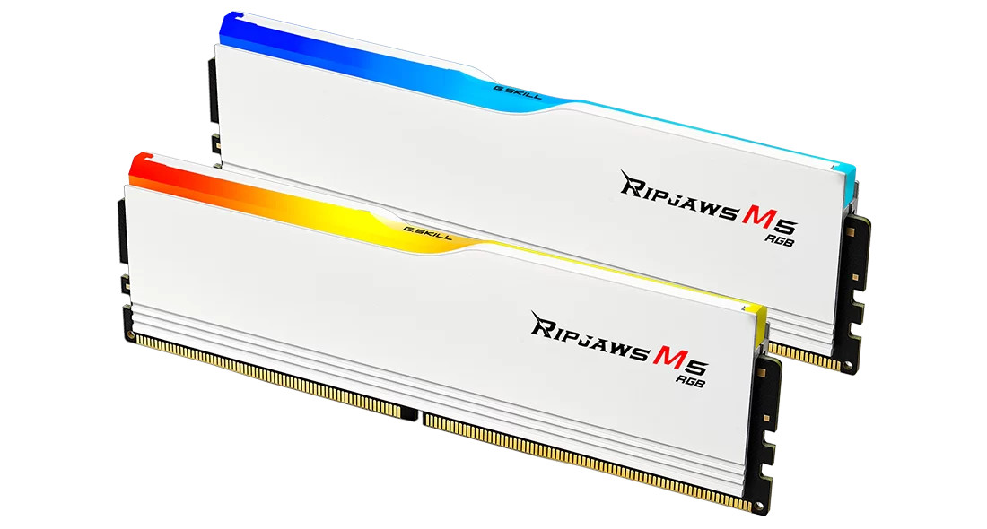 G.Skill DDR5 32GB PC 6000 CL36 G.Skill (2x16GB) 32-M5 RGB RM5RW (F5-6000J3636F16GX2-RM5RW) thumbnail