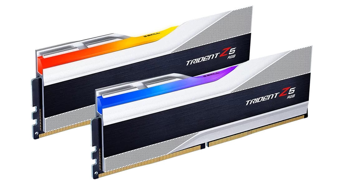 G.Skill DDR5 96GB PC 6400 CL32 G.Skill KIT (2x48GB) 96-TZ5RS RGB (F5-6400J3239F48GX2-TZ5RS) thumbnail
