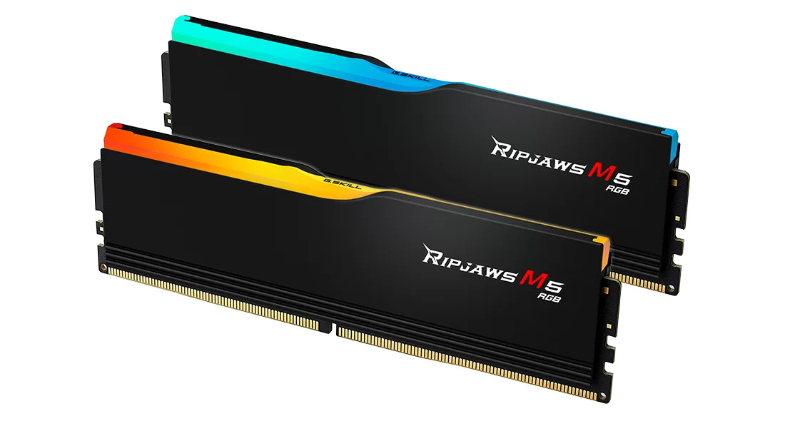 G.Skill DDR5 32GB PC 6400 CL32 G.Skill (2x16GB) 32-M5 RGB RM5RK (F5-6400J3239G16GX2-RM5RK) thumbnail