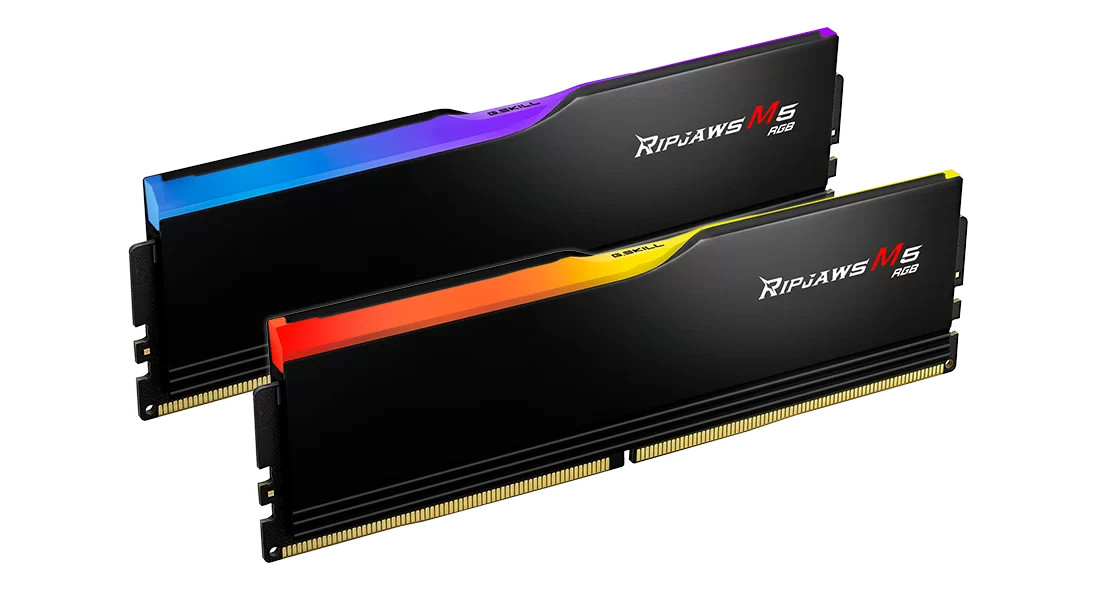 G.Skill 64GB PC 6400 CL32 G.Skill (2x32GB) 64-M5 RGB RM5RK (F5-6400J3239G32GX2-RM5RK) thumbnail