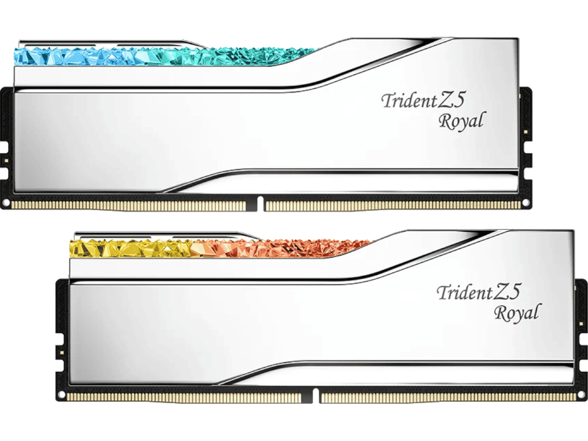 G.Skill DDR5 32GB PC 6800 CL34 G.Skill KIT (2x16GB) TR5S RGB Royal (F5-6800J3445G16GX2-TR5S) thumbnail
