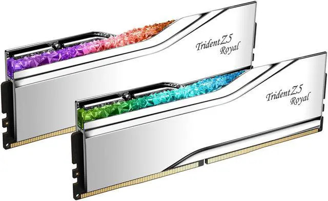G.Skill DDR5 32GB PC 7200 CL34 G.Skill KIT (2x16GB) TR5S RGB Royal (F5-7200J3445G16GX2-TR5S) thumbnail