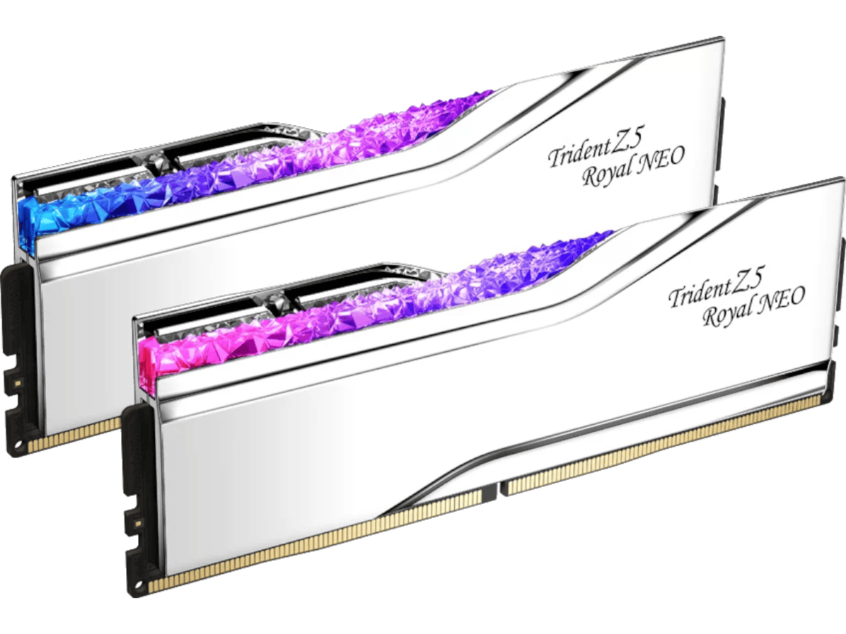 G.Skill DDR5 48GB PC 8000 CL40 G.Skill KIT (2x24GB) TR5NS NEO RGB/ (F5-8000J4048G24GX2-TR5NS) thumbnail