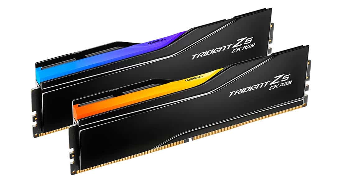 G.Skill DDR5 48GB PC 8200 CL40 G.Skill KIT (2x24GB) TR5CK CUDIMM/RGB (F5-8200C4052G24GX2-TZ5CRK) thumbnail
