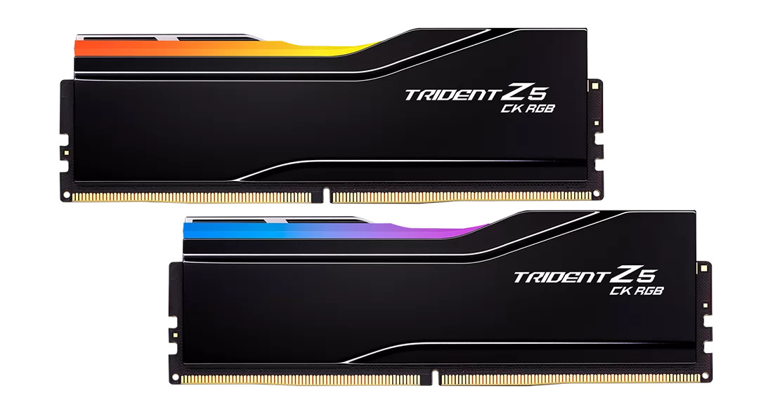 G.Skill DDR5 48GB PC 8400 CL40 G.Skill KIT (2x24GB) TR5CK CUDIMM/RGB (F5-8400C4052G24GX2-TZ5CRK) thumbnail