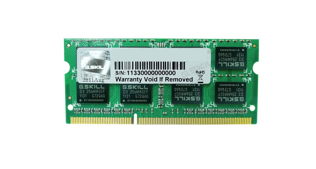G.Skill SO DDR3 4GB PC 1066 CL7   G.Skill (1x4GB) 4GBSQ Apple (FA-8500CL7S-4GBSQ) thumbnail