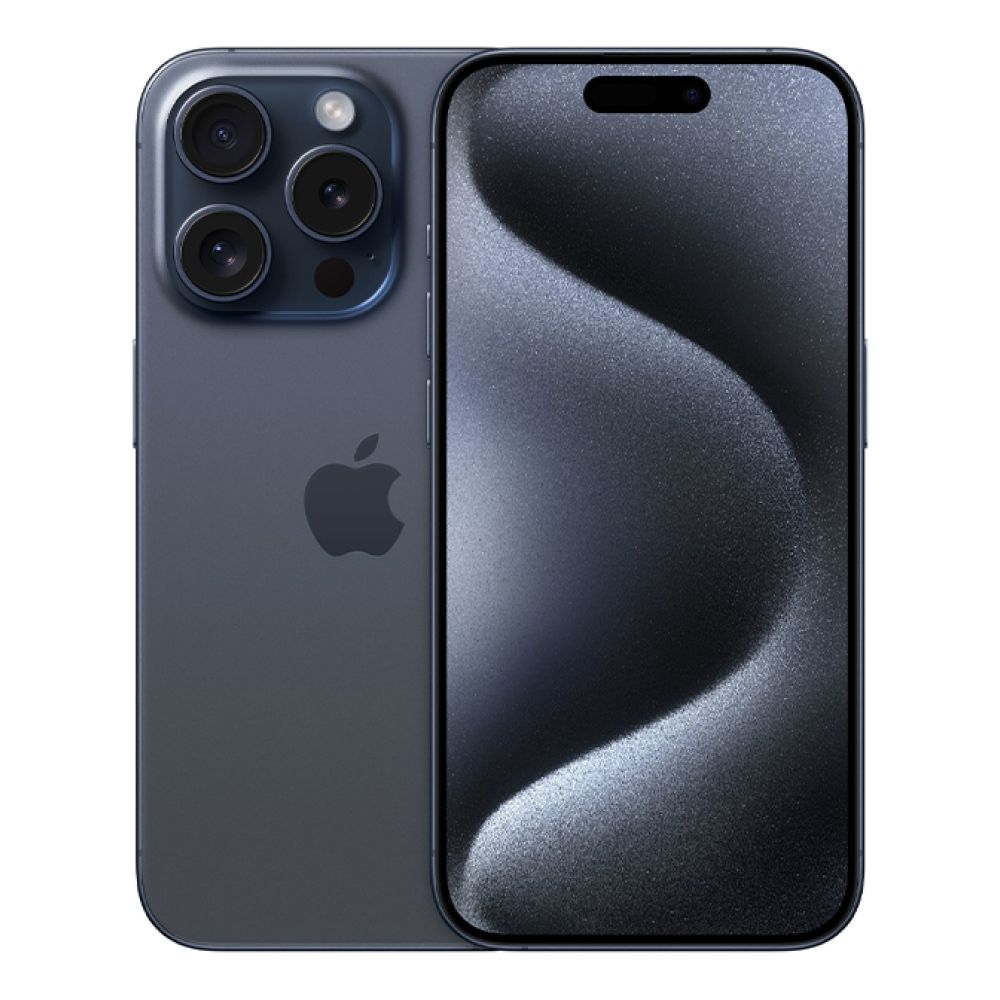 Apple iPhone 15 Pro 15,5 cm (6.1) Dual-SIM iOS 17 5G USB Typ-C 512 GB Titan - Blau (MTVA3ZD/A) (MTVA3ZD/A) thumbnail