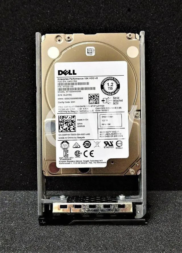 Dell 72GB 10K 2.5IN SAS HDD (0UP937-RFB) thumbnail