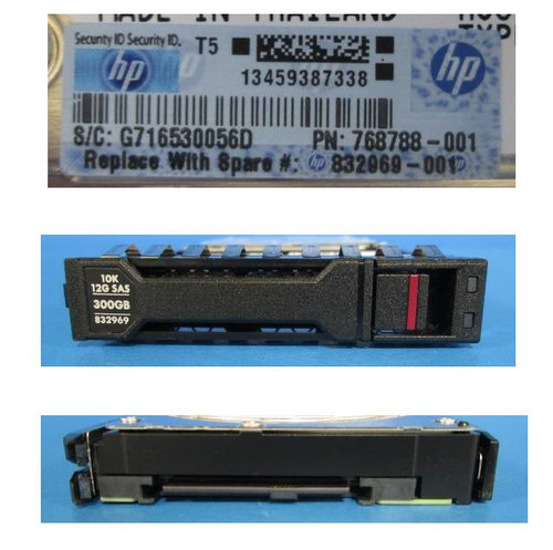 HP DRV HDD 300GB 12G 10K SFF SAS (832969-001) thumbnail
