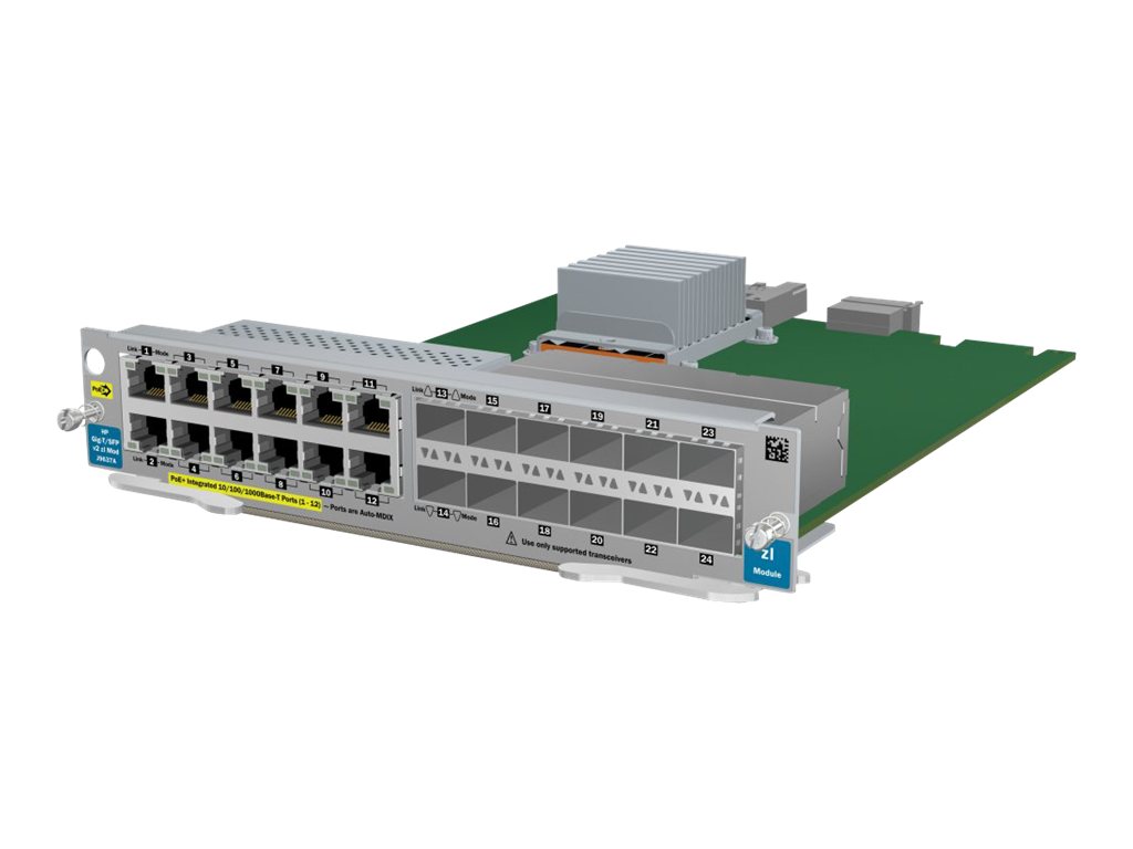 HP Gig-T PoE+/12-port SFP v2 zl (J9637A-RFB) thumbnail