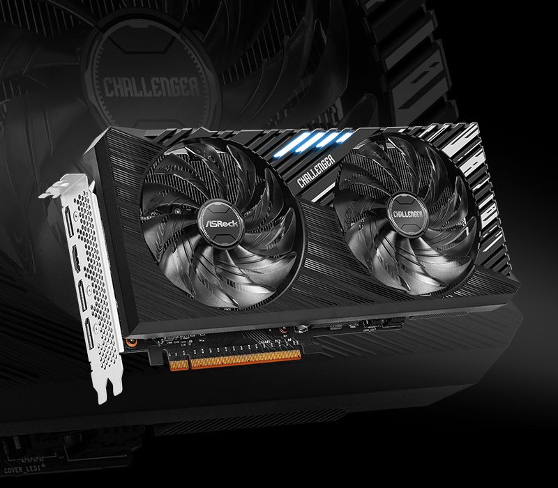 ASROCK Intel ARC A750 Challenger SE 8GO Intel VGA Card retail (A750 CL SE 8GO) thumbnail