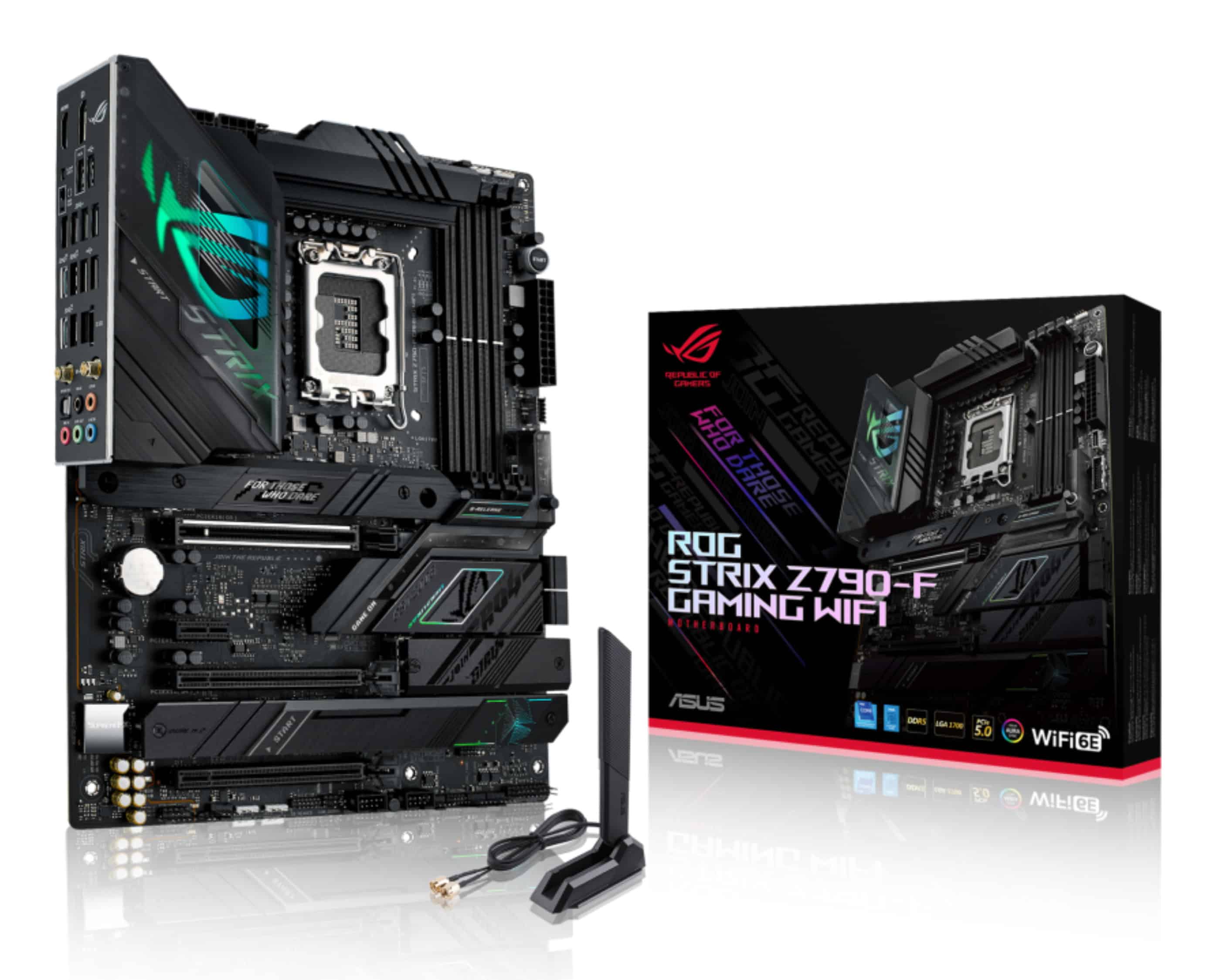 ASUS ROG STRIX Z790-F GAMING WIFI Intel Z790 LGA 1700 ATX (90MB1CP0-M0EAY0) thumbnail