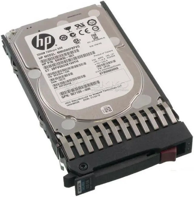 HP 500GB 6G SAS 7.2K rpm SFF (2.5) Dual Port MDL 1yr HDD (507610-B21) thumbnail