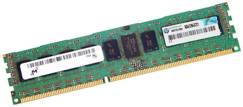 HP 4GB (1x4GB) Single Rank x4 PC3-10600 (DDR3-1333) RegCAS-9 (593339-B21) thumbnail
