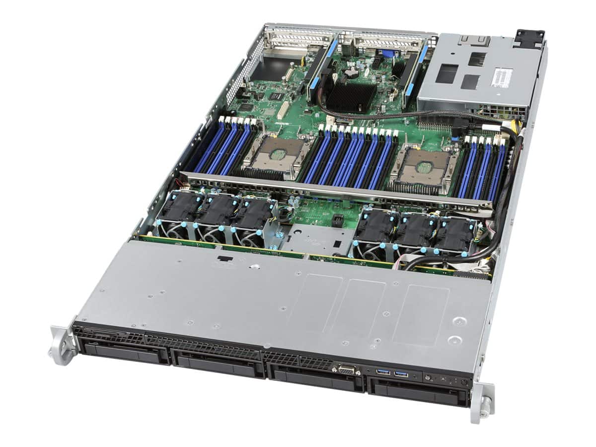 Intel Server System R1304WFTYSR Rack-Montage 1U No CPU RAM 0 GB SATA (R1304WFTYSR) thumbnail