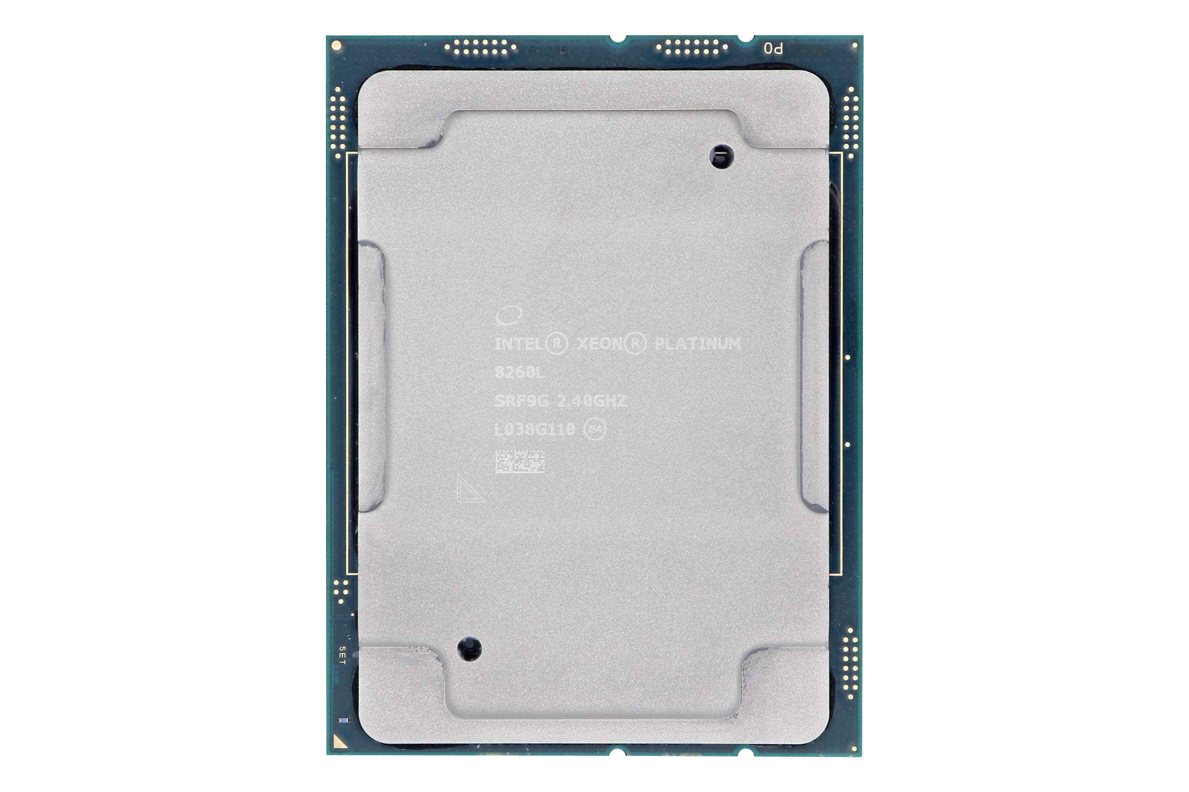 INTEL XEON 24 CORE CPU PLATINUM 8260L 36MB 2.40GHZ 165W (2933) (SRF9G) thumbnail