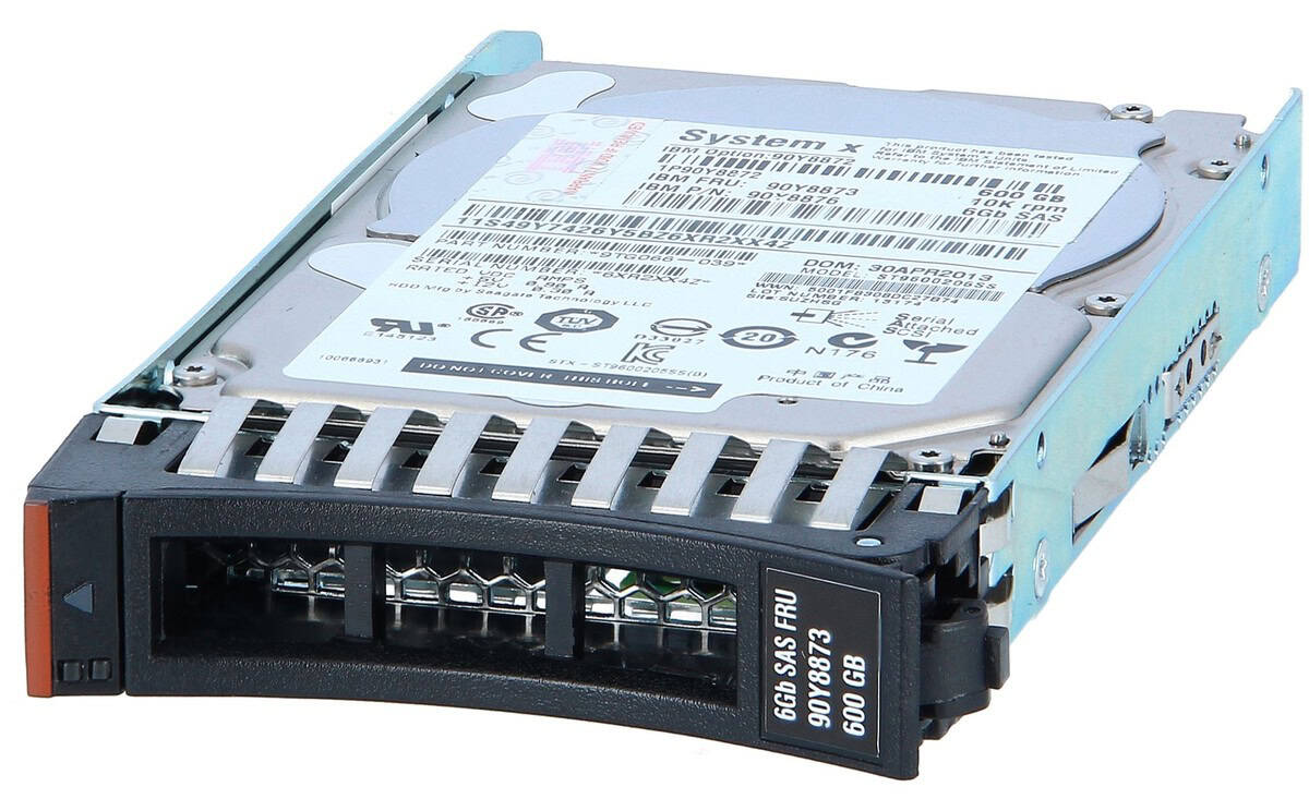 Lenovo 600GB 10K 2.5 - SAS - Festplatte - Server/Arbeitsstation (FRU90Y8873) (FRU90Y8873) thumbnail