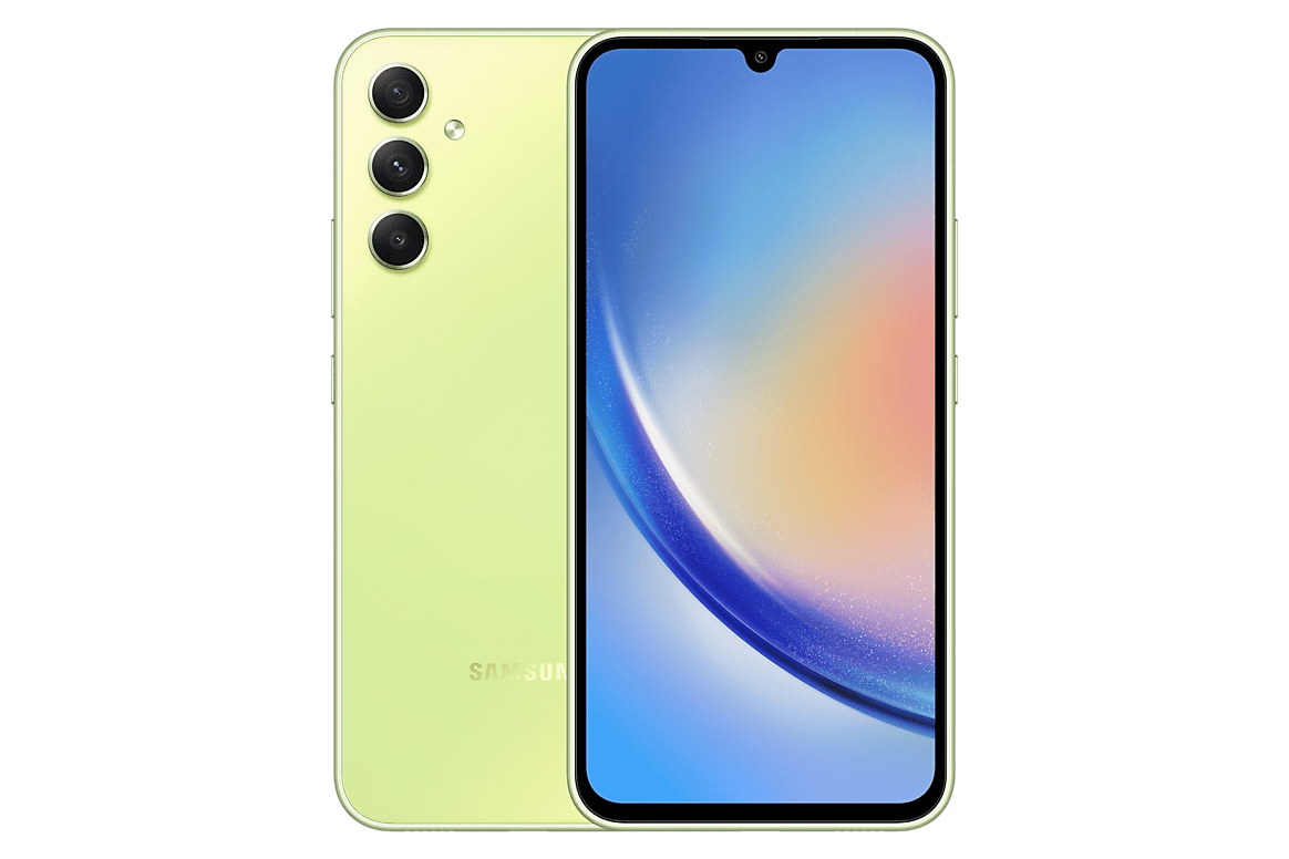 Samsung Galaxy A34 5G 128GB Awesome Lime EU 6,6inch (SM-A346BLGAEUE) thumbnail
