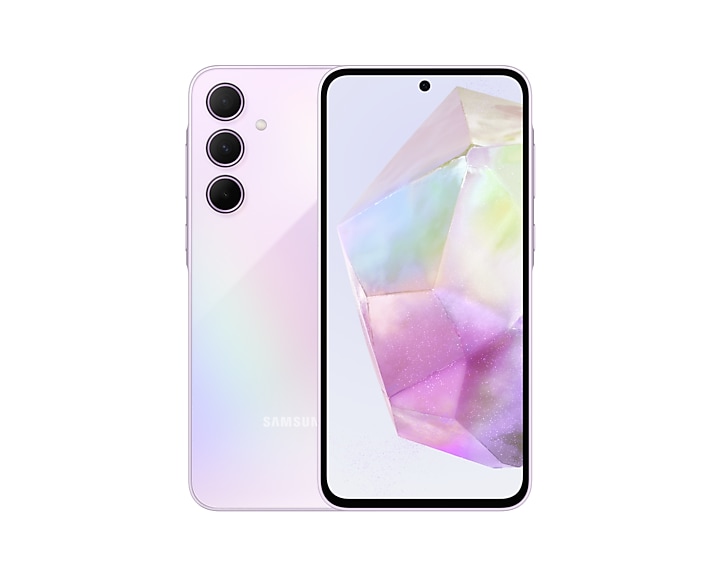 Samsung Galaxy A35 5G Dual-SIM RAM 6 GB 128 GB 6.6 Inch Awesome Lilac (SM-A356BLVBEUE) thumbnail