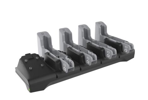 Zebra CRD-ET4X-4S8I1-01 oplader voor mobiele apparatuur Zwart, Grijs Binnen (CRD-ET4X-4S8I1-01) thumbnail