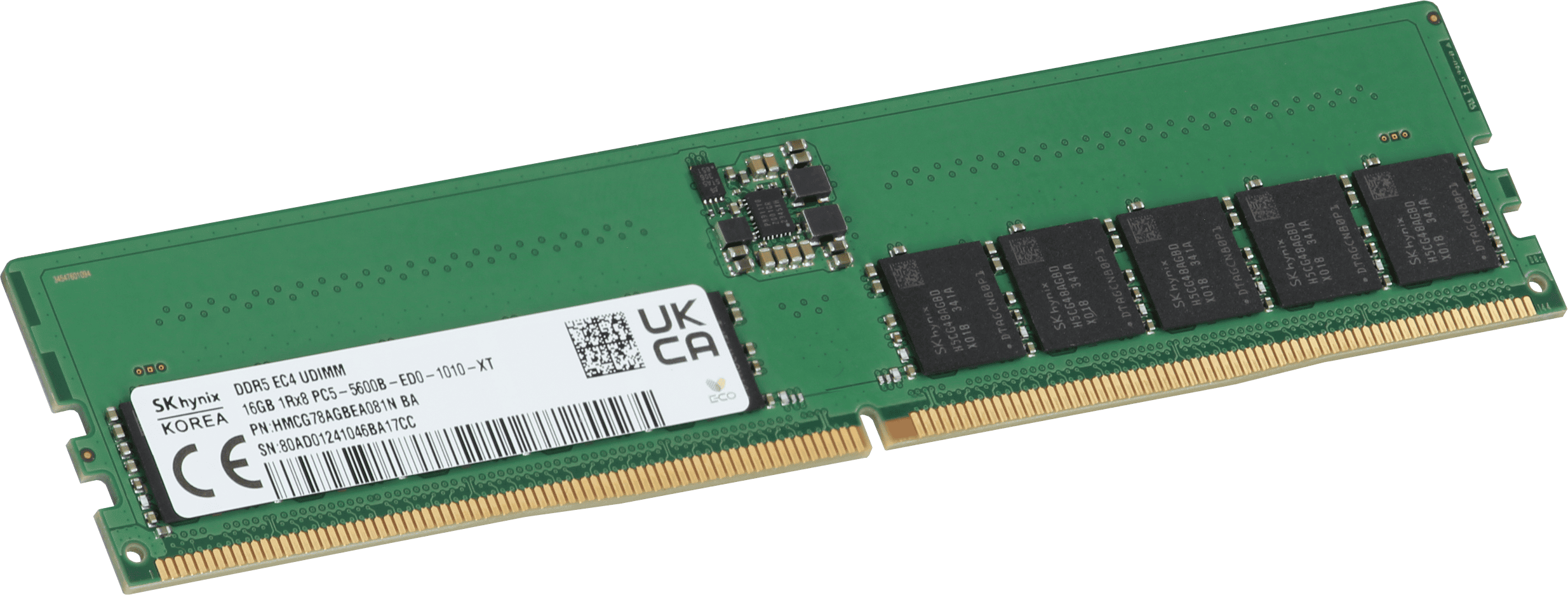 DELL16GB SODIMM DDR5 5600 MHz ECC (Bulk) (AC774051-B) thumbnail