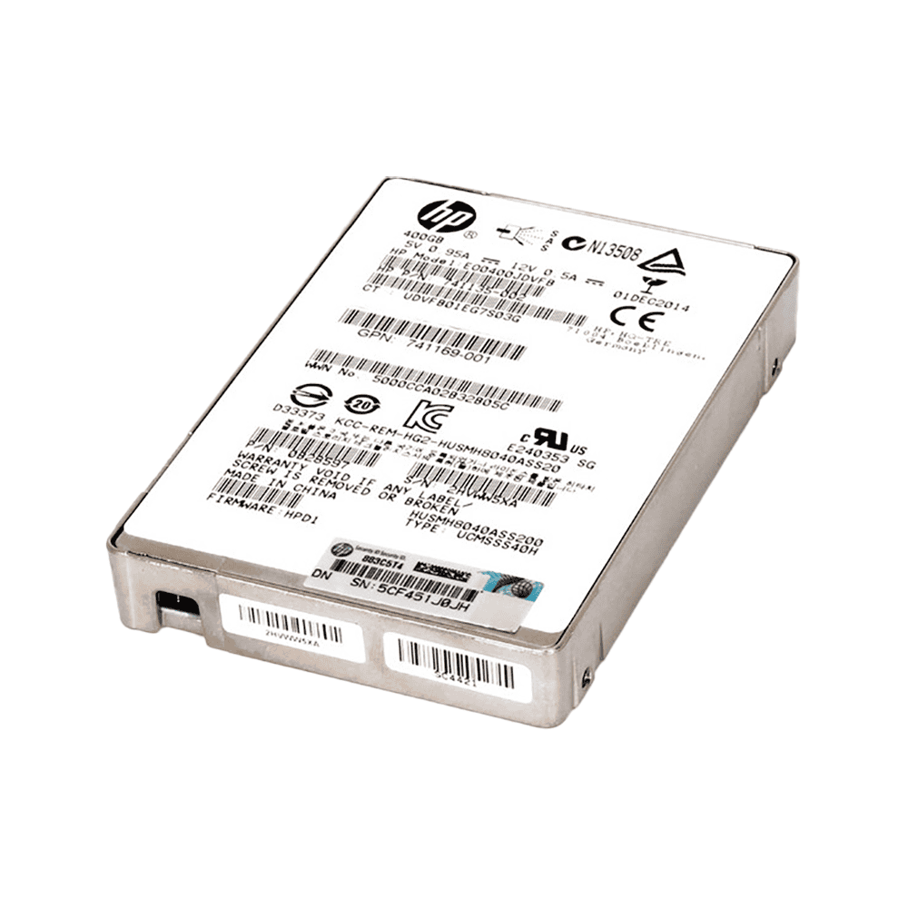HP 400GB 12GB 2.5 SSD (741169-001-RFB) thumbnail