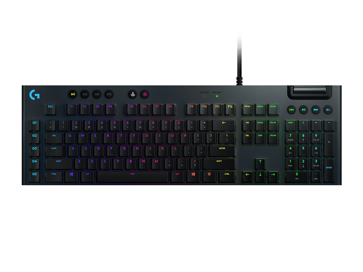 Logitech G815 RGB Gaming Toetsenbord GL Tactile (Frans) (920-008986) thumbnail