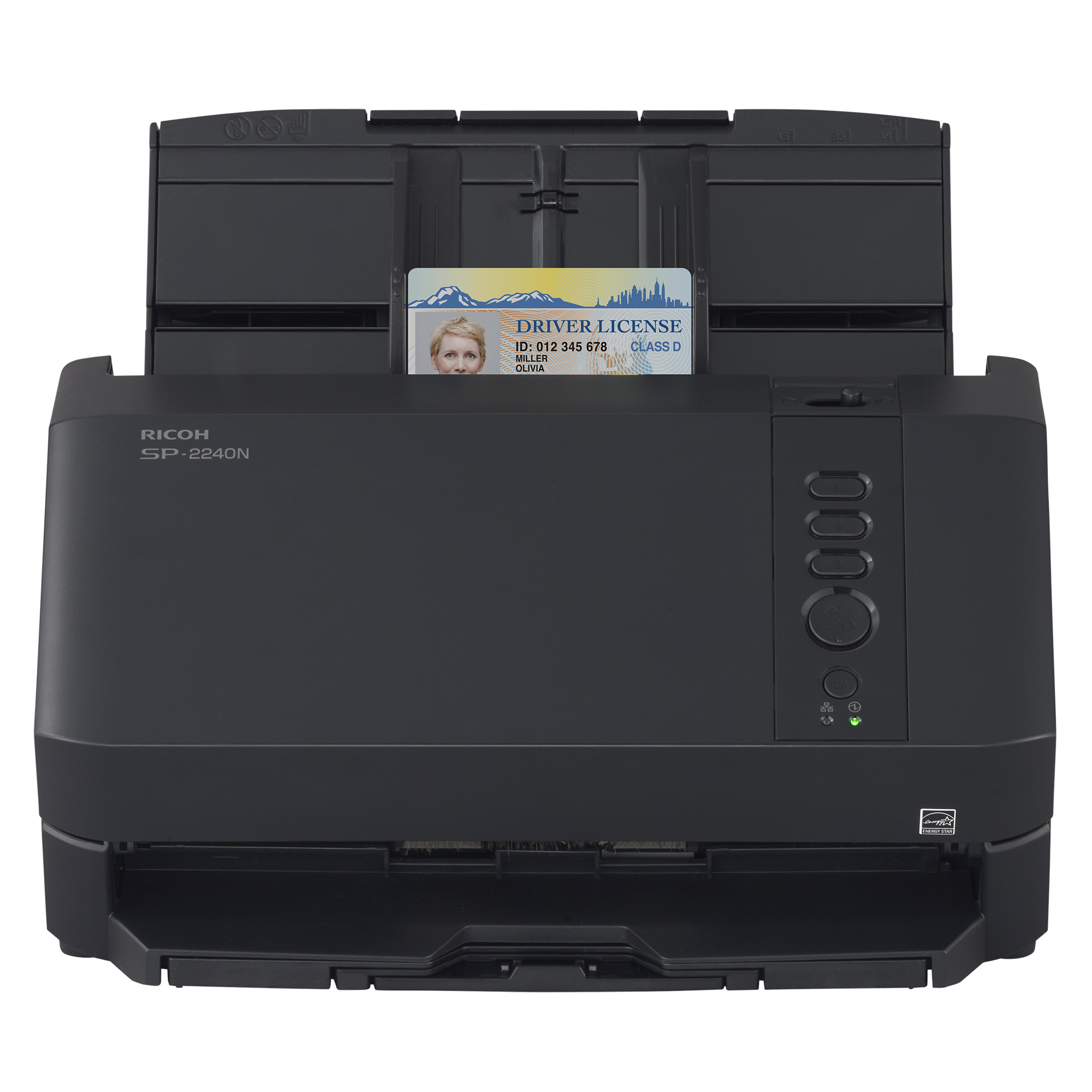 Ricoh SP-2240N ADF-scanner 600 x 600 DPI A4 Zwart (PA03880-B001) thumbnail