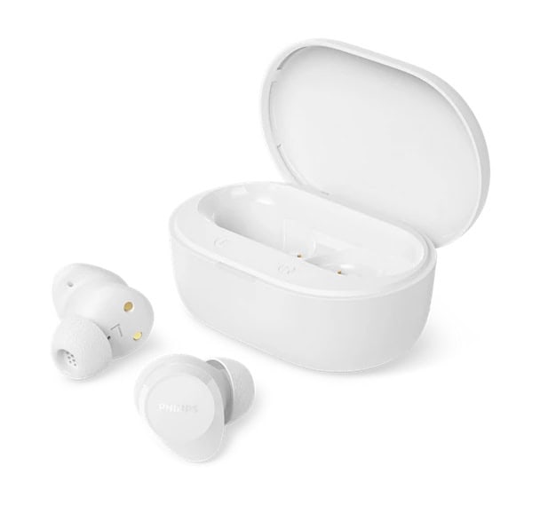 Philips TAT1300WT/00 hoofdtelefoon/headset True Wireless Stereo (TWS) In-ear Oproepen/muziek Bluetooth Wit (TAT1300WT/00) thumbnail