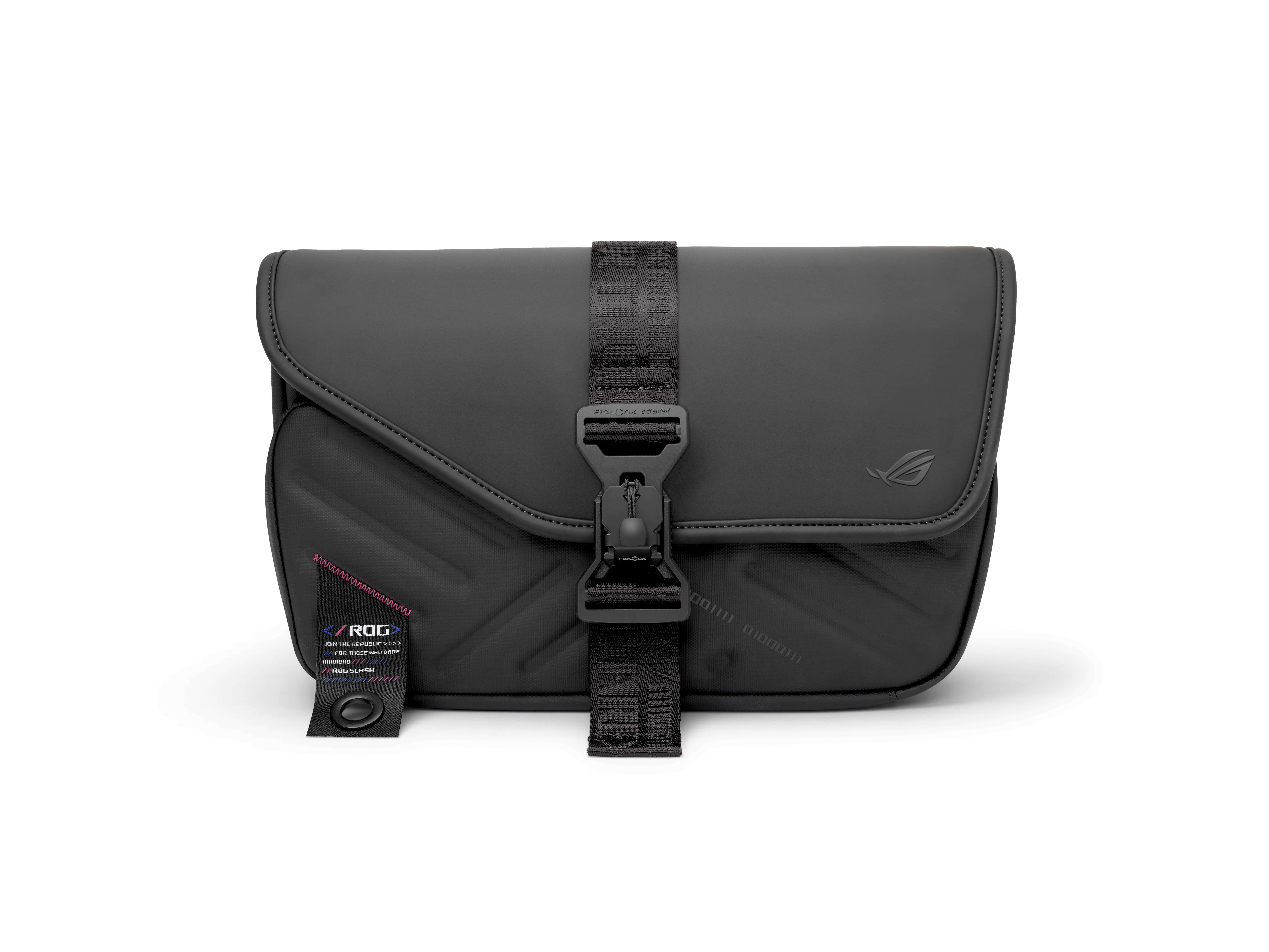 ASUS BC3004 ROG SLASH SLING BAG 4.0 Documententas PU leer, Polyester Zwart (90XB09Y0-BME000) thumbnail