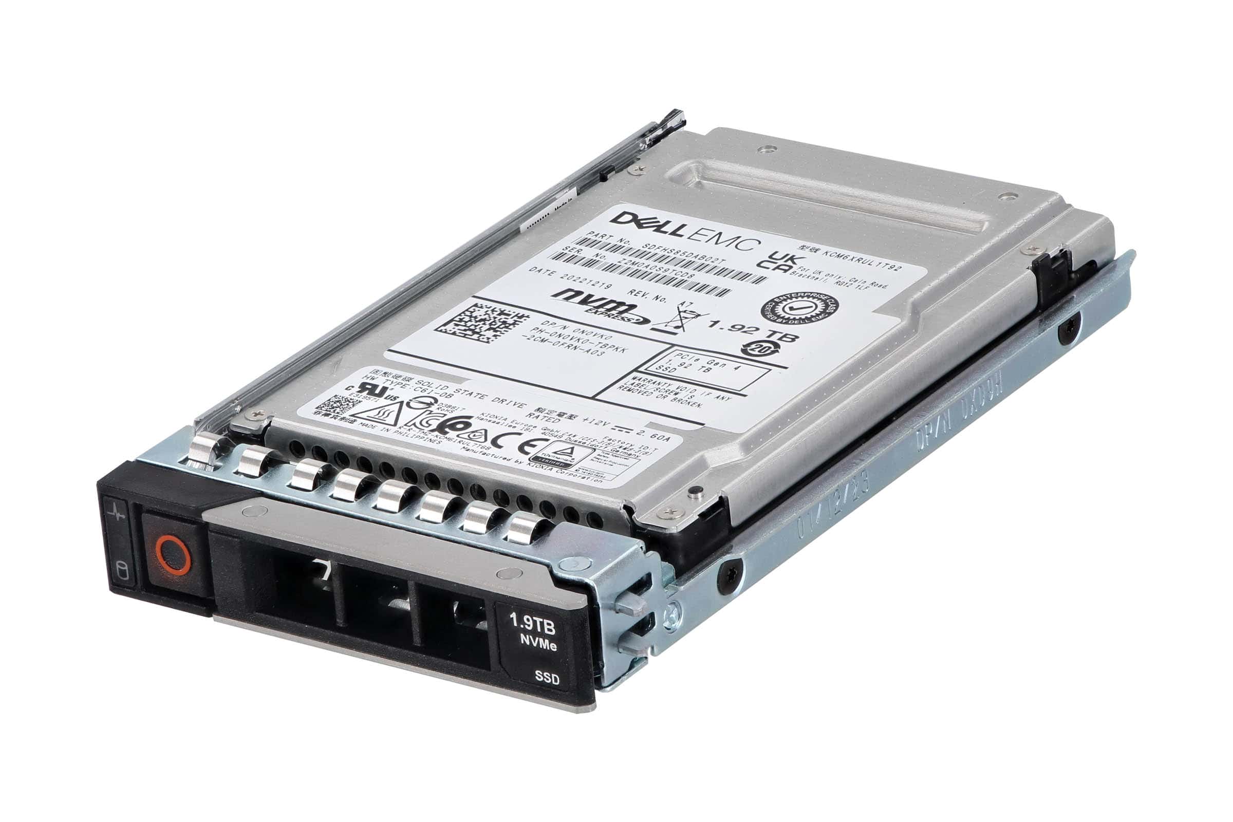Dell EMC 1.92TB SSD 2.5 DP NVME (005052502-RFB) thumbnail
