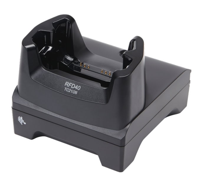 Zebra CRD1S0T-RFD40-EC5X-COM-1R oplader voor mobiele apparatuur Mobiele computer, RFID-lezer Zwart AC Binnen (CRD1S0T-RFD40-EC5X-COM-1R) thumbnail Zebra CRD1S0T-RFD40-EC5X-COM-1R oplader voor mobiele apparatuur Mobiele computer, RFID-lezer Zwart AC Binnen (CRD1S0T-RFD40-EC5X-COM-1R) thumbnail