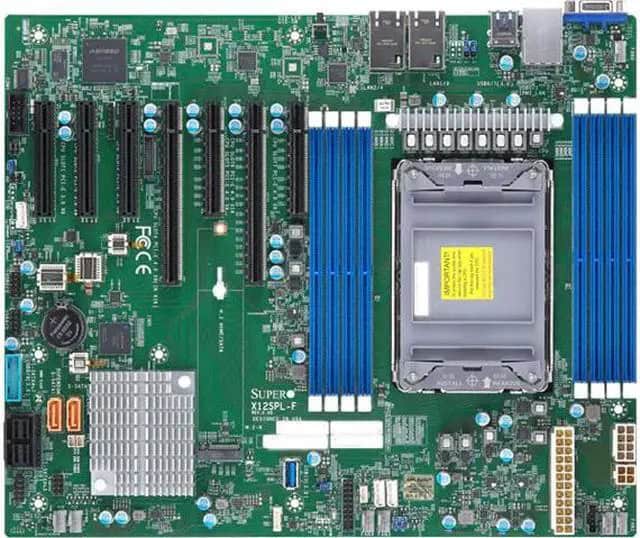 Super Micro X12SPW-F Moederbord LGA4189 Intel C621A Chipset (MBD-X12SPW-F-O) thumbnail