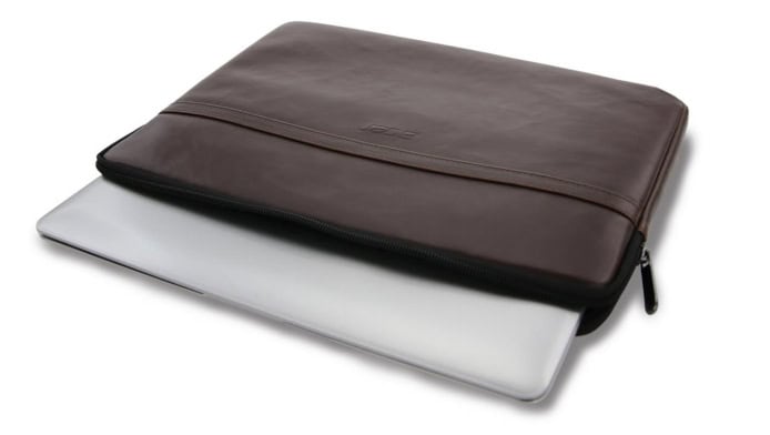Acer LC.PLS14.001 laptoptas 35,6 cm (14") Opbergmap/sleeve Bruin (LC.PLS14.001) thumbnail