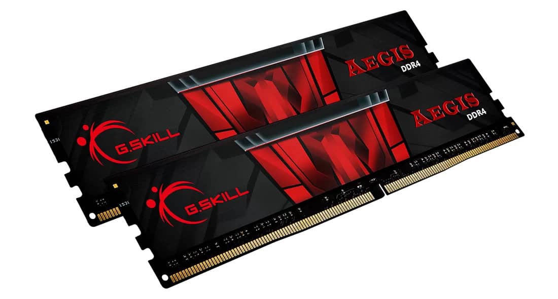 G.Skill AEGIS - 32GB: 4x8GB - DDR4 - 3 (F4-3200C16Q-32GIS) thumbnail
