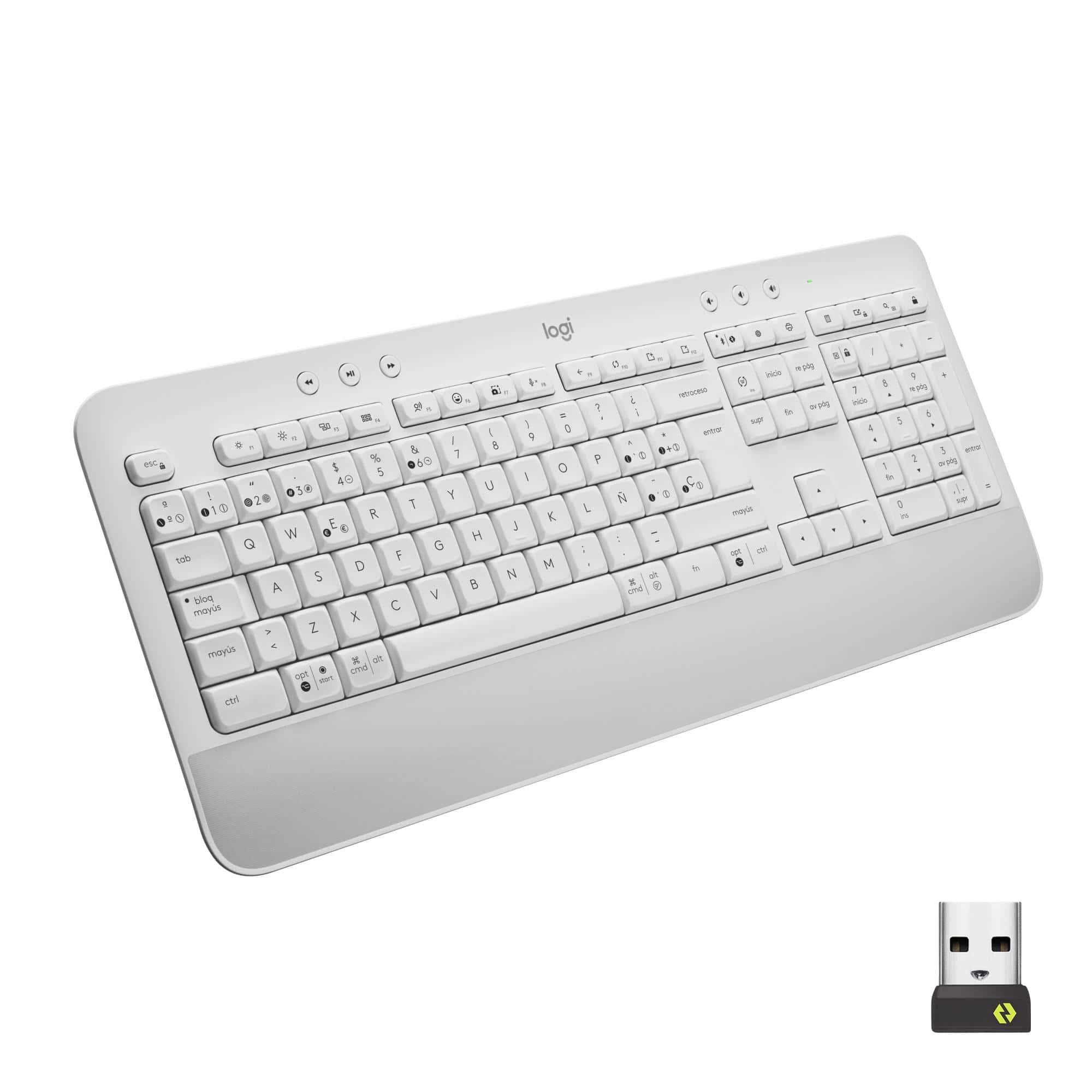 Logitech Signature K650 Draadloos Toetsenbord Offwhite (920-010971) thumbnail