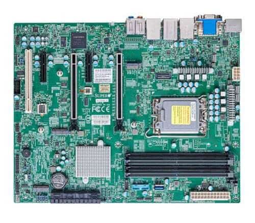 Supermicro X13SEM-F Moederbord micro ATX LGA4677 Intel C741 (MBD-X13SEM-F-B) thumbnail