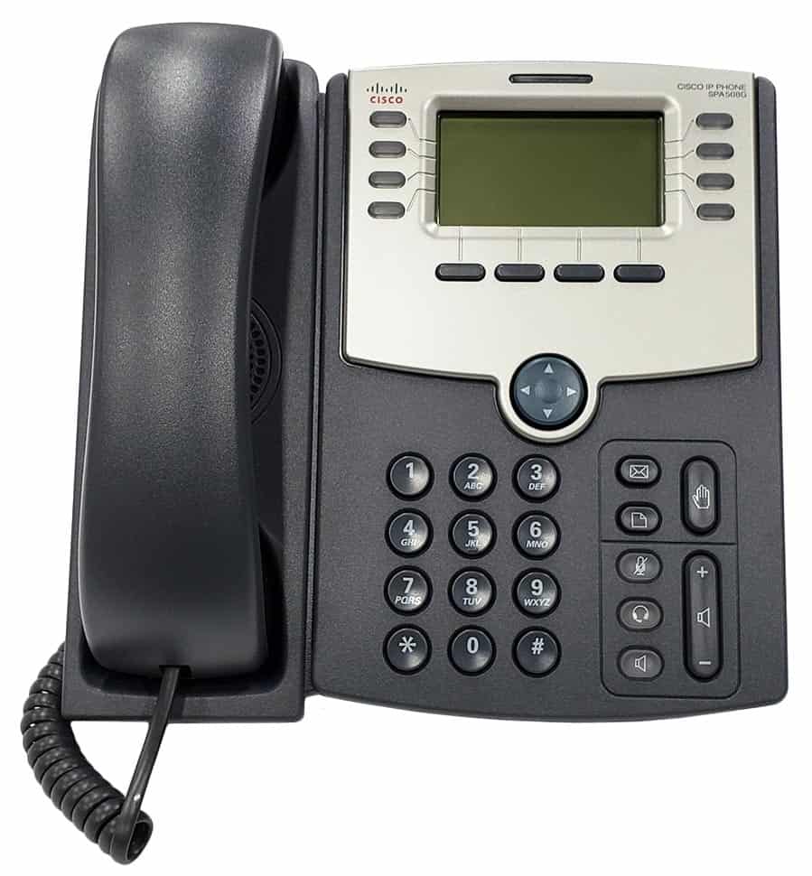 Cisco Refurb/8 Line IP Phone With Display PoE (SPA508G-RF) thumbnail