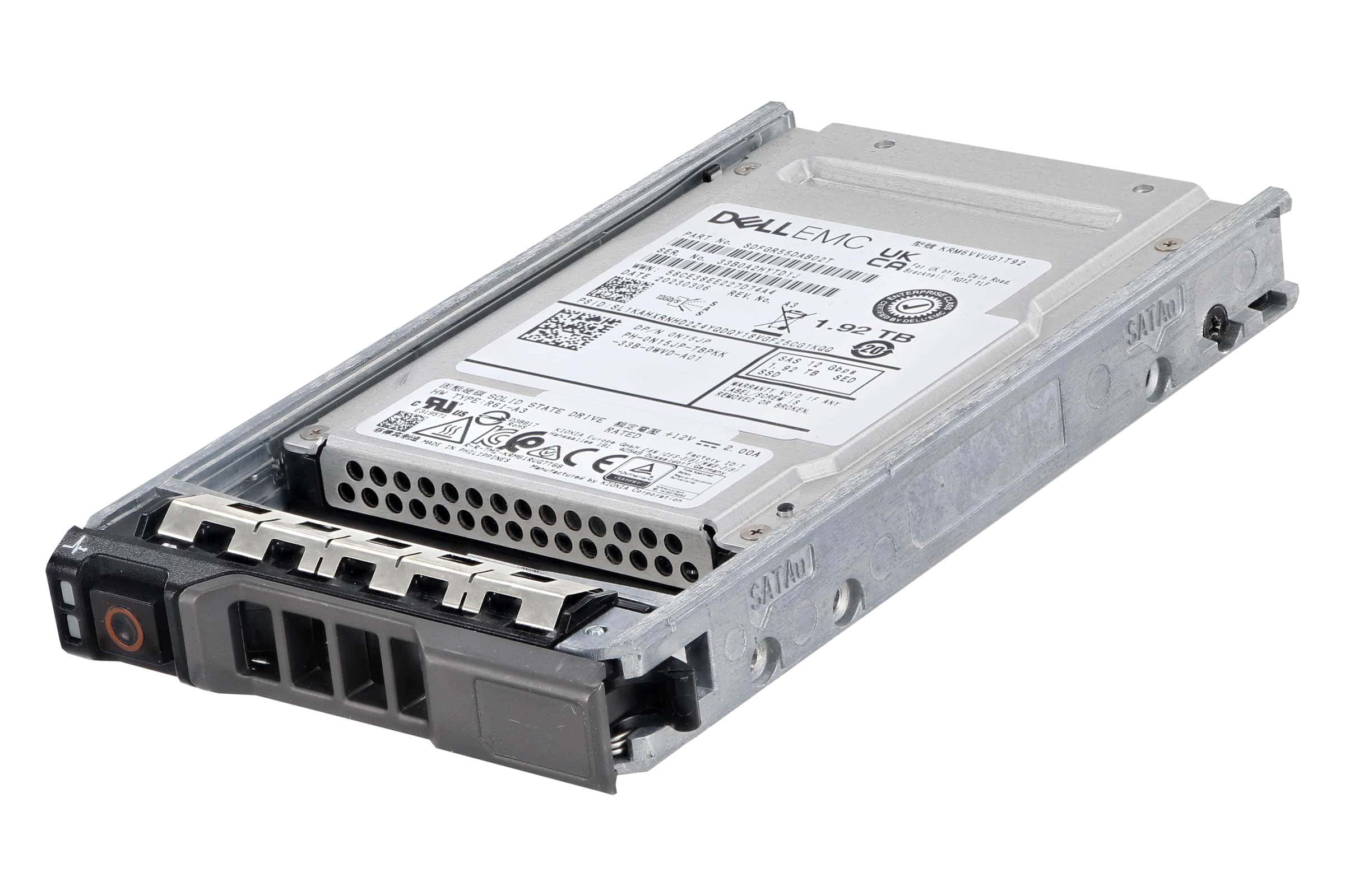 Dell 15.36TB SSD 2.5 SAS 12G (W7FTC-COMPELLENT-RFB) thumbnail