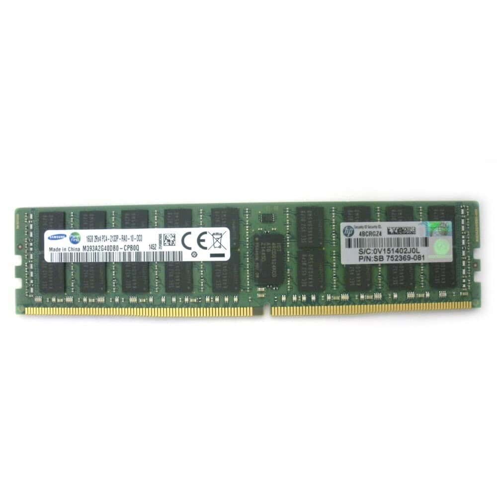 HP Hewlett Packard Enterprise 752369-081N Speichermodul 16 GB 1 x 16 GB DDR4 2133 MHz (752369-081N) (752369-081N) thumbnail