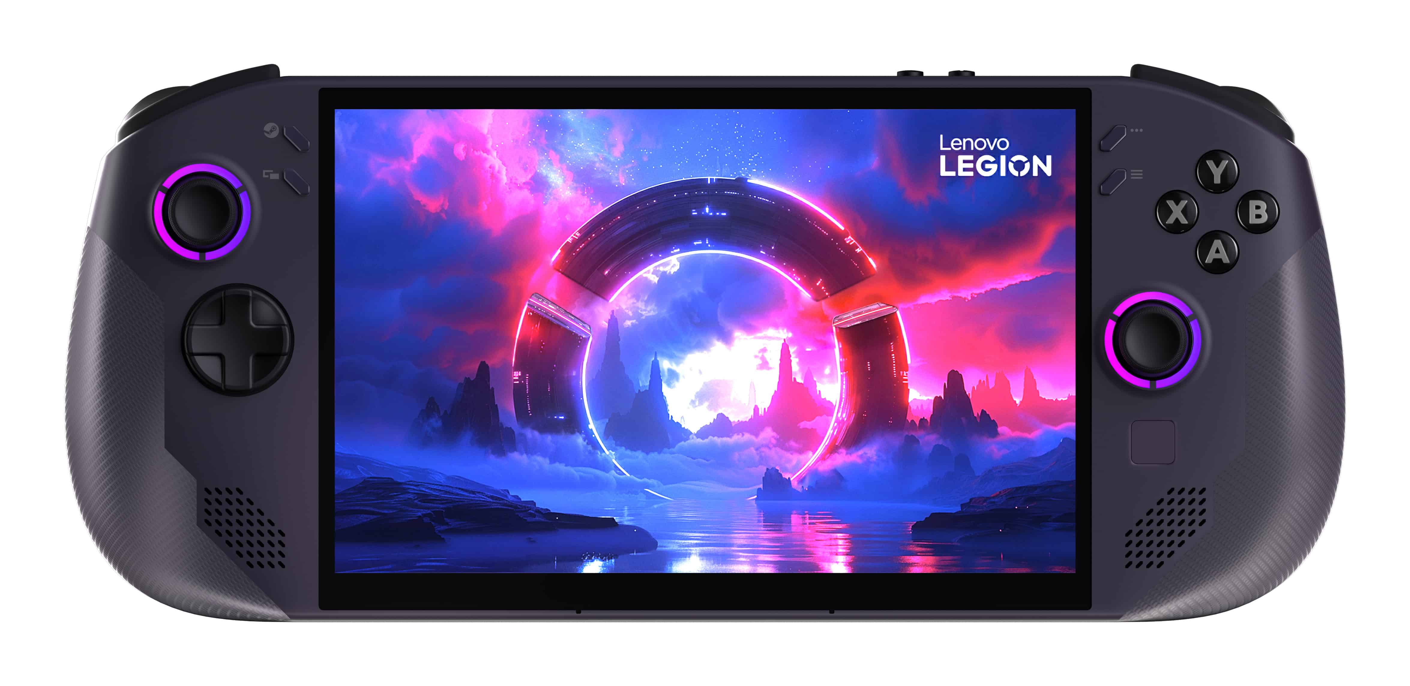 Lenovo Legion Go S 8APU1 draagbare game console 20,3 cm (8") 1 TB Touchscreen Wifi Zwart, Violet (83N6001RMH) thumbnail