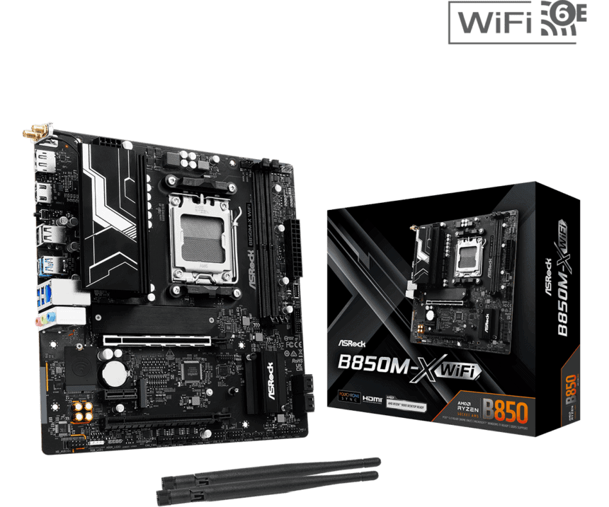 Acer Moederbord B850 mATX met RTL8125BG (DB.E5A11.001) thumbnail