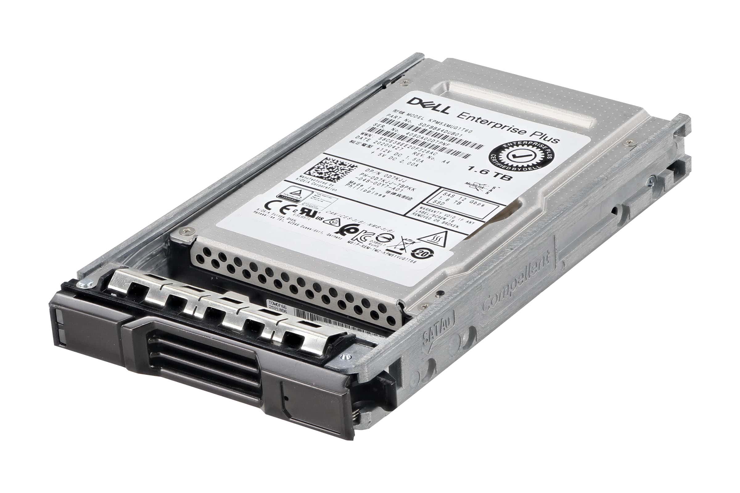 Dell 1.6TB SSD 2.5 SAS 12G WI (Y9VX5-RFB) thumbnail