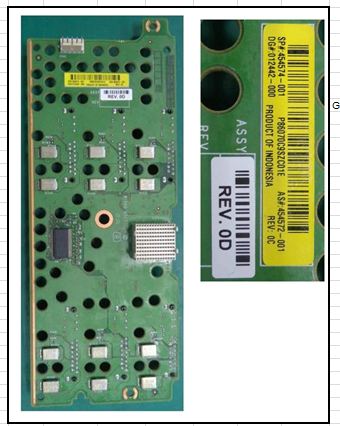 HP Backplane Board Assembly (454574-001-RFB) thumbnail