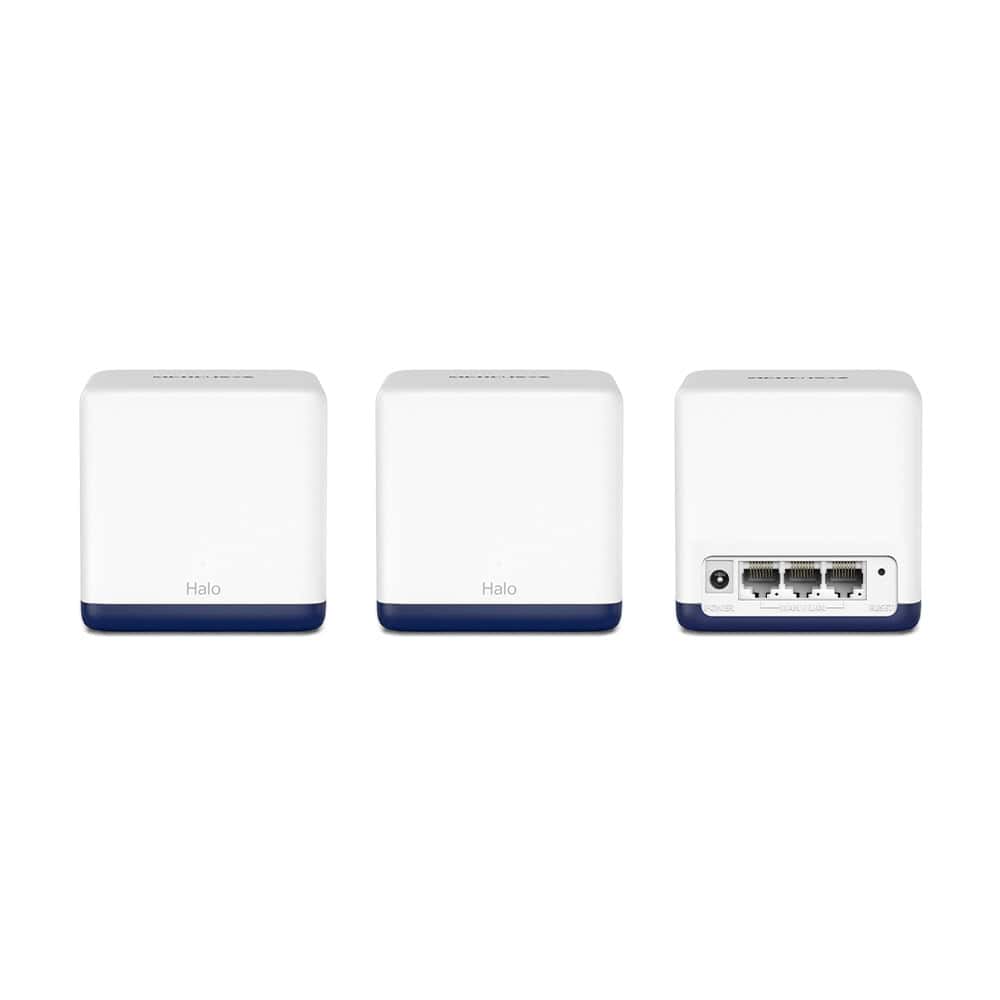 TP-Link Mercusys WL-Router Halo H50G Home Mesh WiFi System 2-Pack (HALO H50G(2-PACK)(EU)) thumbnail